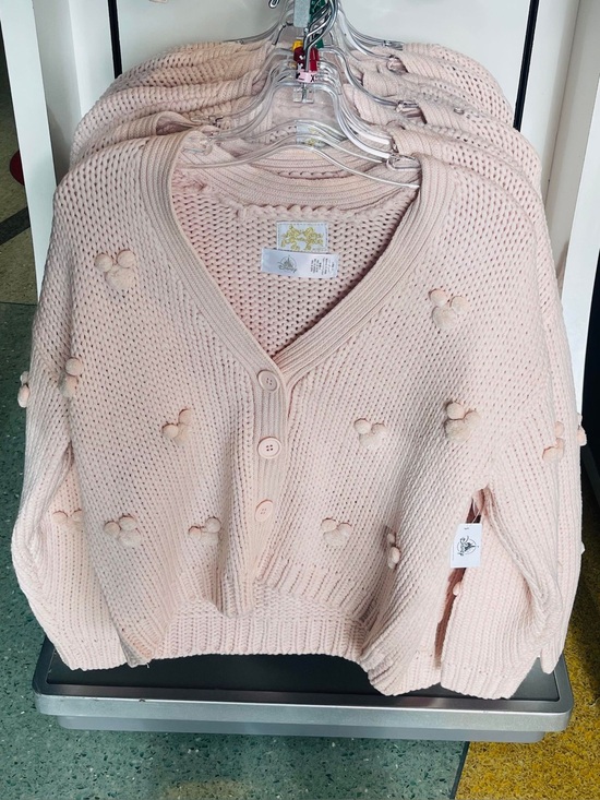 Disney Sweaters - Disney Blush Mickey Cardigan